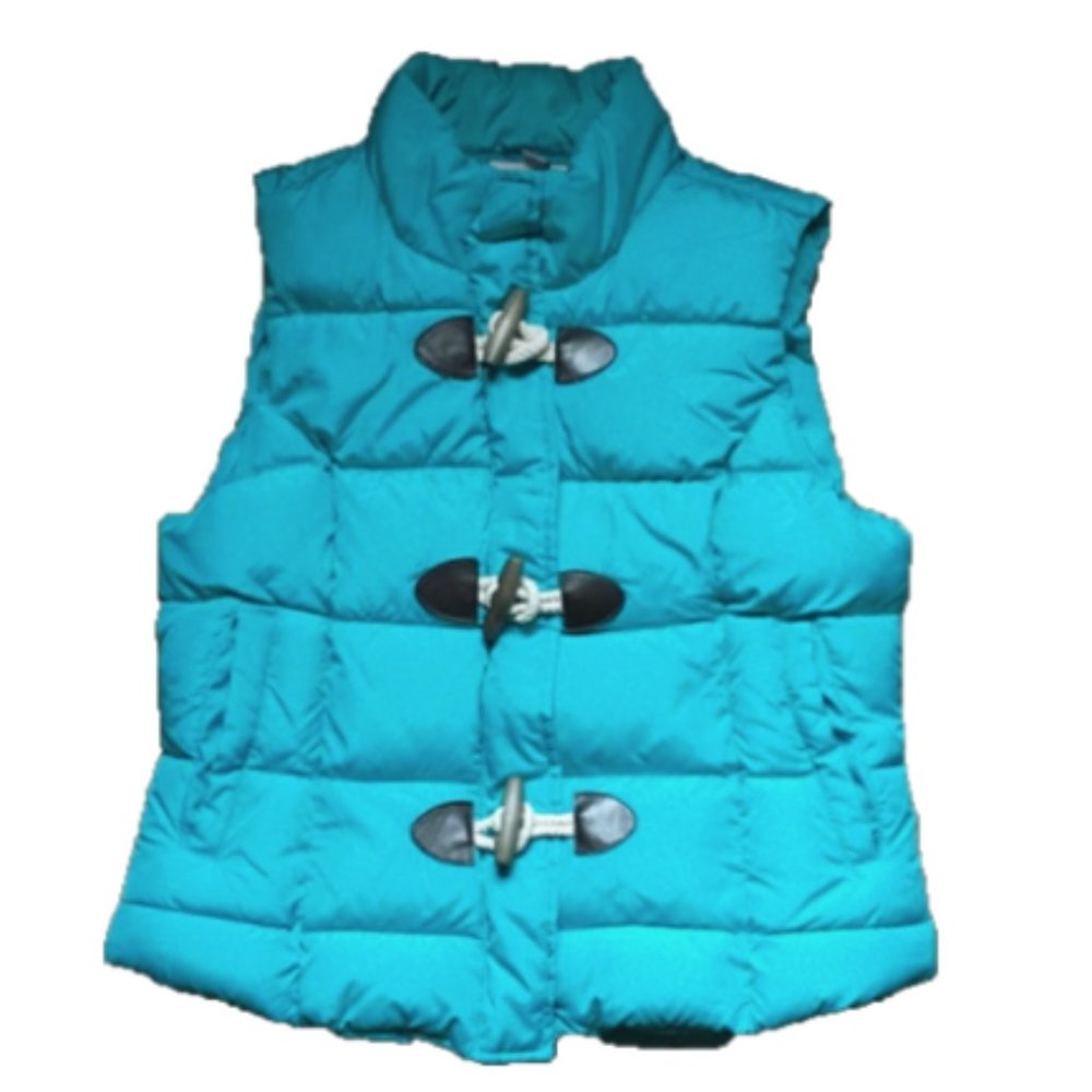 Turquoise Arizona Jeans Co. Quilted Puffer Vest
